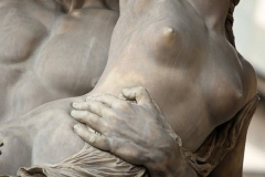 Achilles and Polyxena, sculpture by Pio Fedi