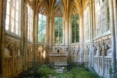 Chapelle de l'Ange au Violon, abandonnée en France, photo de Quentin Chabrot