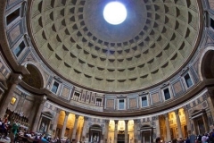 The Pantheon has been standing for 1889 years, the worlds largest UNREINFORCED concrete dome