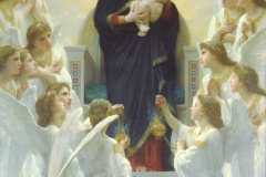 William Bouguereau - La Vierge avec les anges - 1900