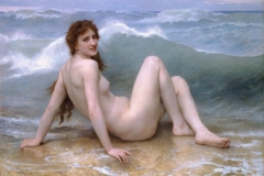 William Bouguereau - La vague - 1896