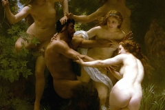 William Bouguereau - Les nymphes et le satyre - 1873